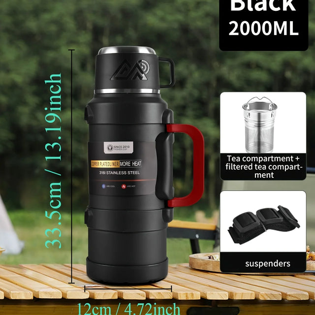 Copper Plated Liner Thermal Water Bottle