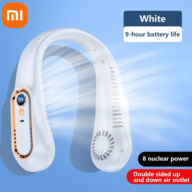 Xiaomi 8000mAh Neck Fan Portable LED Digital Display