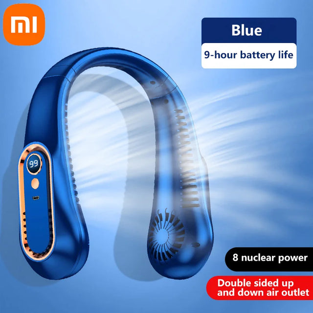 Xiaomi 8000mAh Neck Fan Portable LED Digital Display