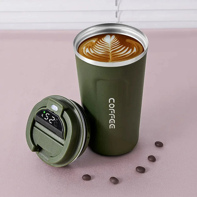 Smart Display Temperature 316 Stainless Steel Vacuum Cup