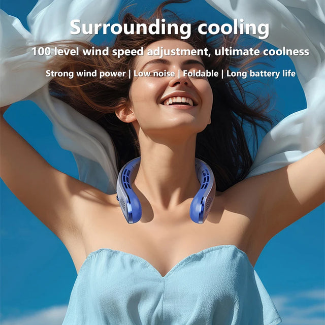 Xiaomi 8000mAh Neck Fan Portable LED Digital Display