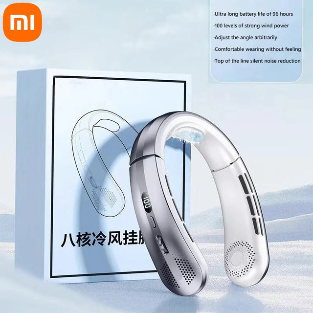 Xiaomi 8000mAh Neck Fan Portable LED Digital Display