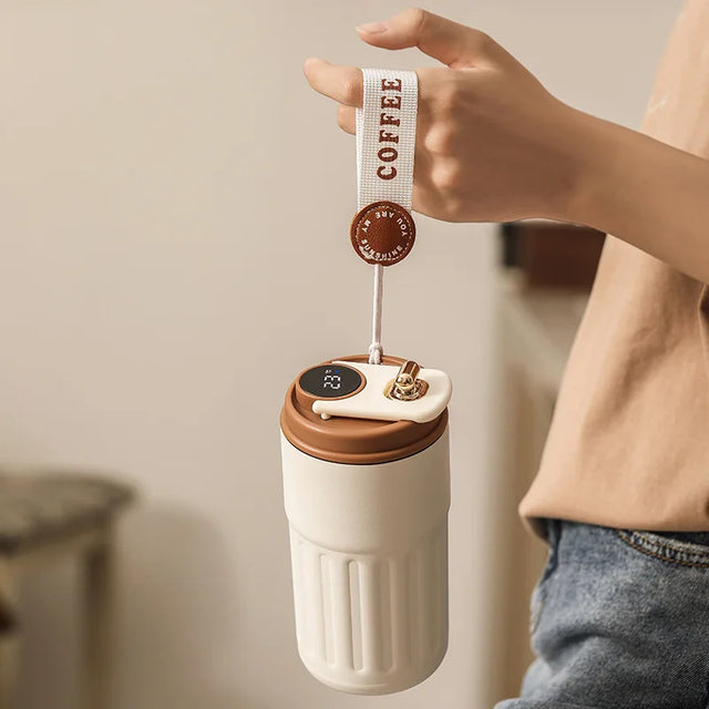 Smart Display Temperature 316 Stainless Steel Vacuum Cup