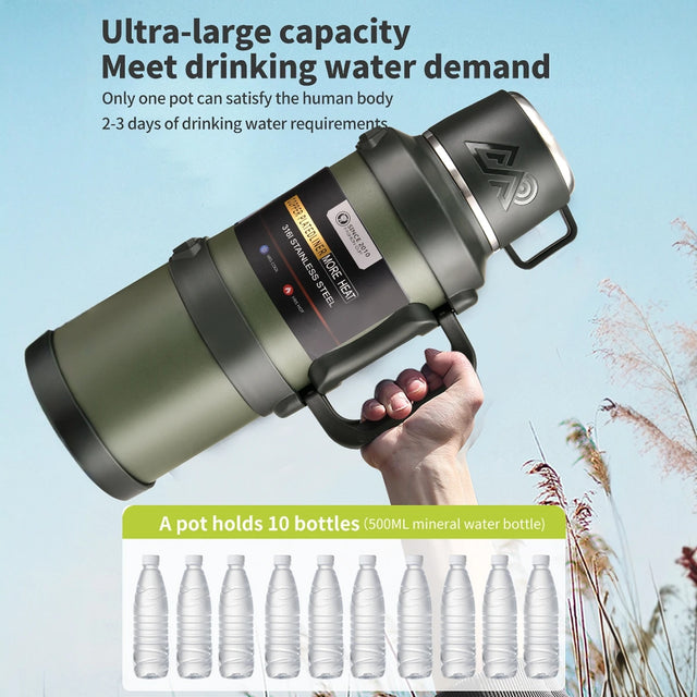 Copper Plated Liner Thermal Water Bottle