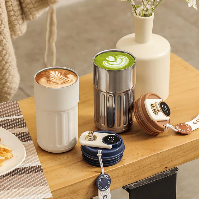 Smart Display Temperature 316 Stainless Steel Vacuum Cup