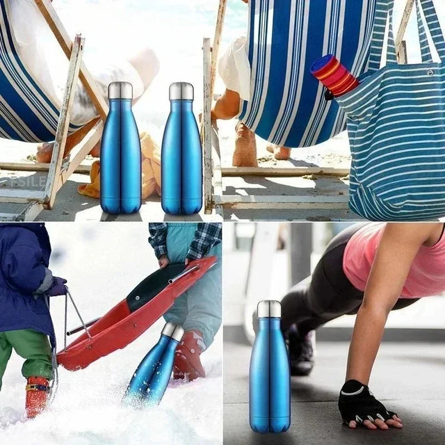 Double Wall Stainless Steel Water Bottle