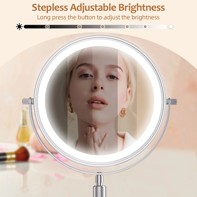 10X Magnification Makeup Mirror With