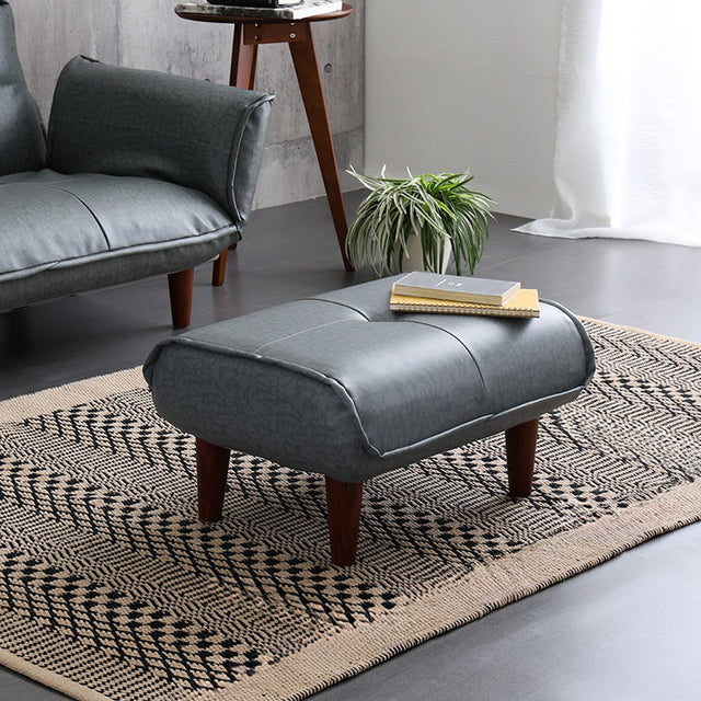 Lukas・The Versatile Vintage Ottoman: Side Table, Stool & Footrest