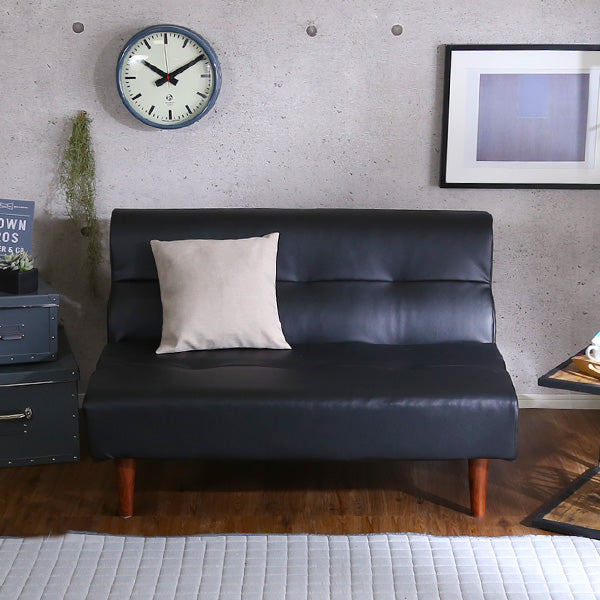 SHUNgiTE・Luxury PVC 2-Seater Sofa: Made in Japan with Premium Comfort