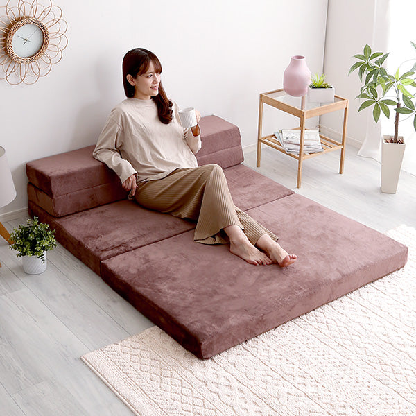 Tatin・4-Way Folding Sofa Mattress: Semi-Double Size & High-Rebound Comfort