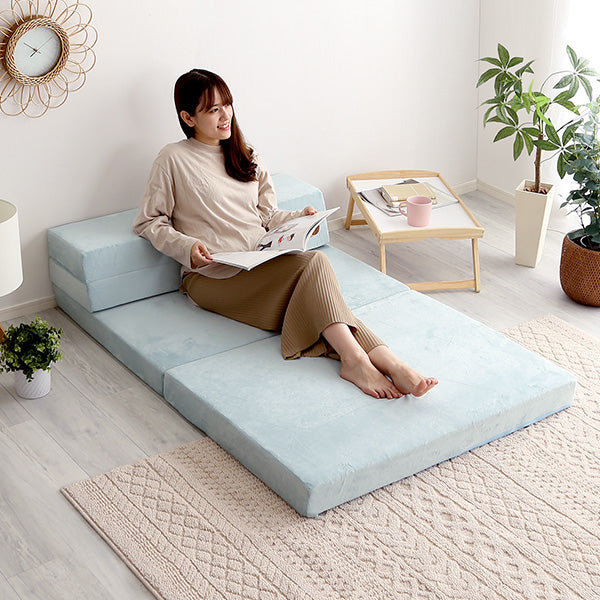 Tatin・4-Way Folding Sofa Mattress: Single-Size & High-Rebound Comfort