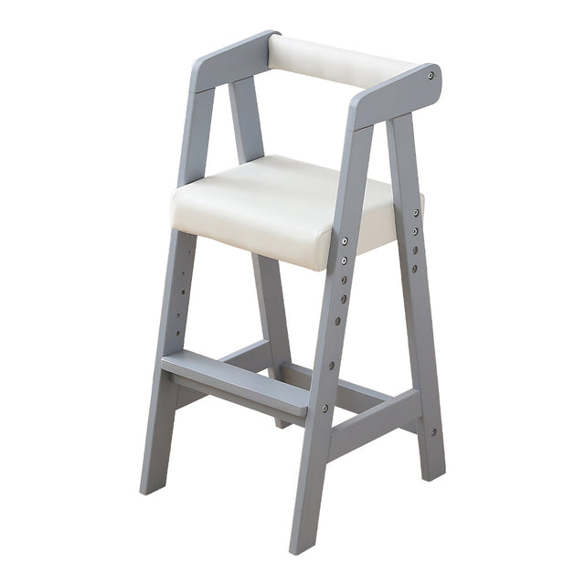 VALERIO・Adjustable High Chair: Solid Wood, Compact & Safe
