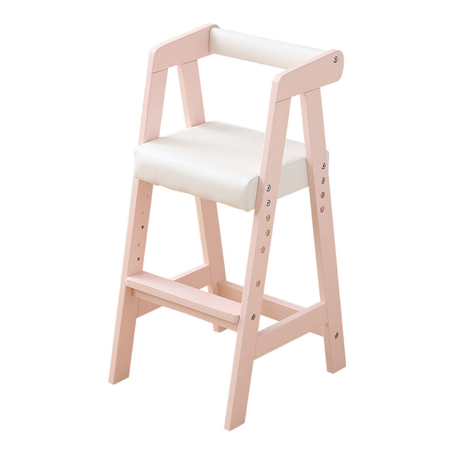 VALERIO・Adjustable High Chair: Solid Wood, Compact & Safe