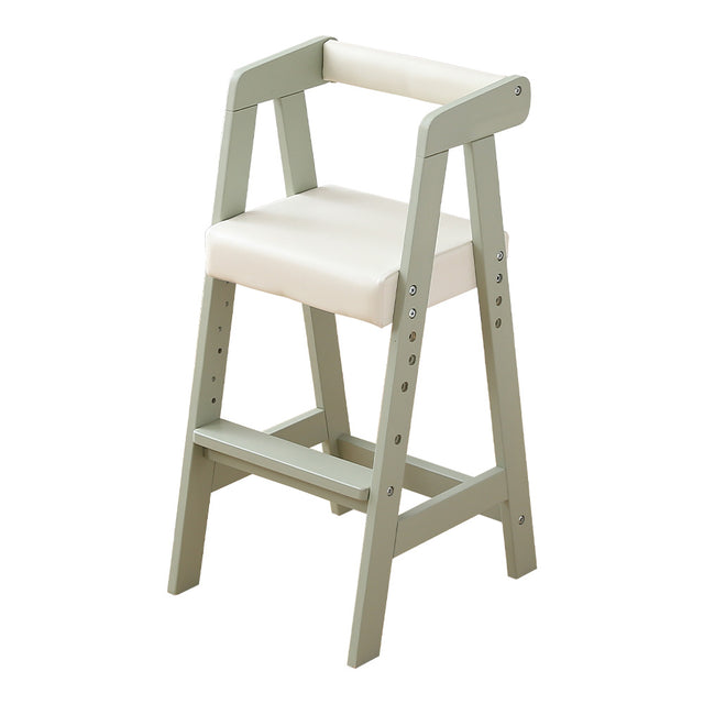 VALERIO・Adjustable High Chair: Solid Wood, Compact & Safe