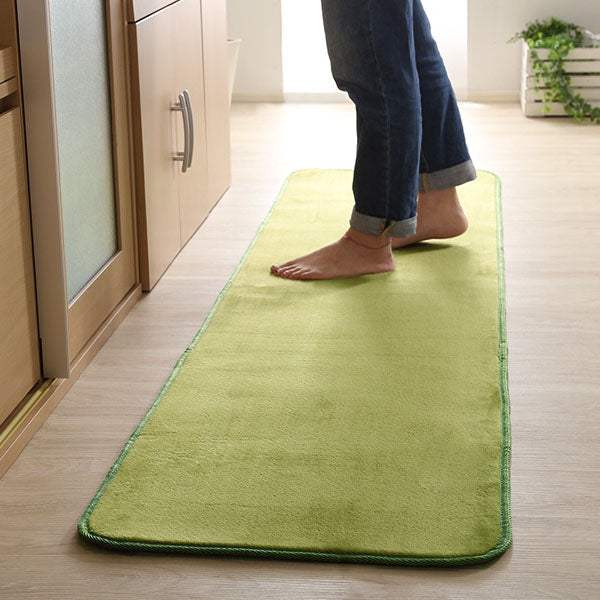 Naltorea・高密度フランネルマイクロファイバー・キッチンマットSサイズ(50×180cm)洗えるラグマット【ナルトレア】 - DEGUTI