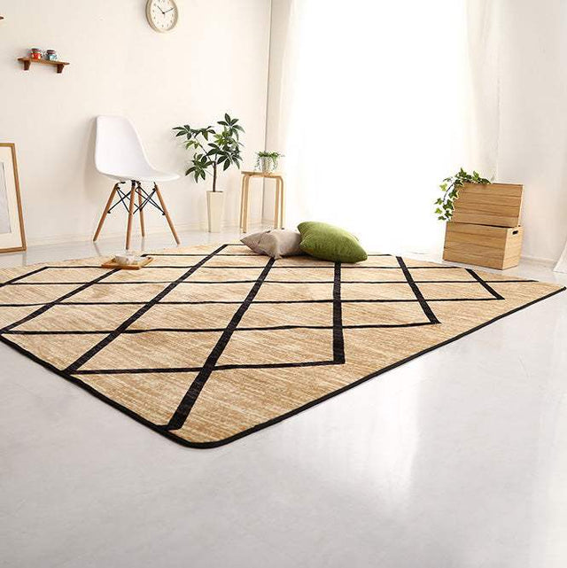 Washfa・マイクロファイバー・デザインラグマットXLサイズ(200×300cm)洗えるラグマット - DEGUTI