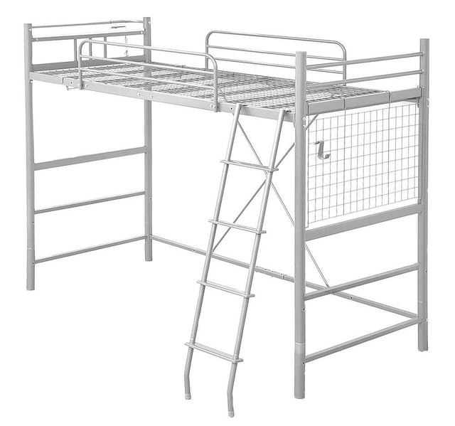 Choutte・Adult-Cute Interior Loft Bed with Headboard & Outlets!