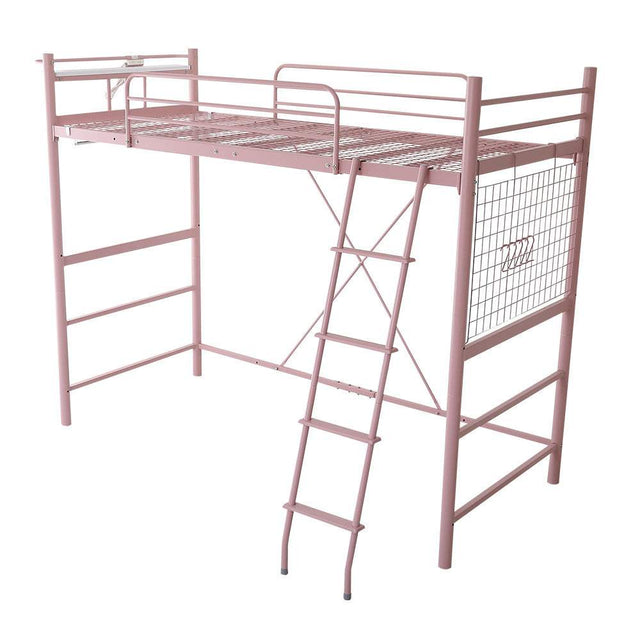 Choutte・Adult-Cute Interior Loft Bed with Headboard & Outlets!