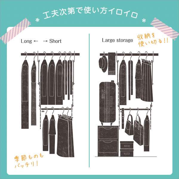 Clothing Display Racks・Swing Hanger