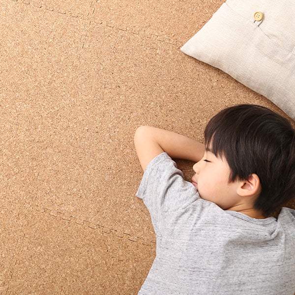 Etle 8Set・Joint Cork Mat 8-Piece Set (Large 45cm) with Side Parts