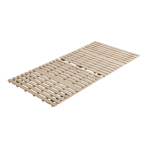 Coh・すのこベッド 2つ折り式 桐仕様(シングル) ソーン - DEGUTI