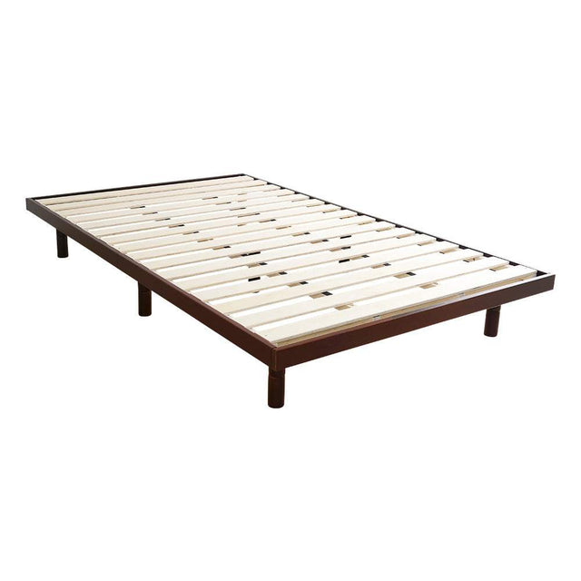Hygge・Scandinavian Interior Natural Wood Slatted Bed (Semi-Double)
