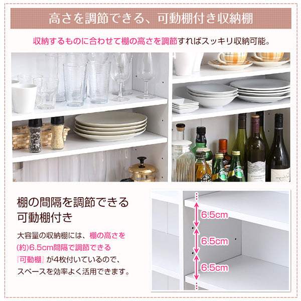 Kiley・Two-Tone Kitchen Counter: A Stylish Room Divider with a Butterfly Table