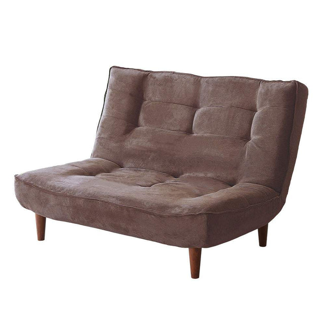 Molfa・Introducing our high-back 2-seater reclining corduroy sofa