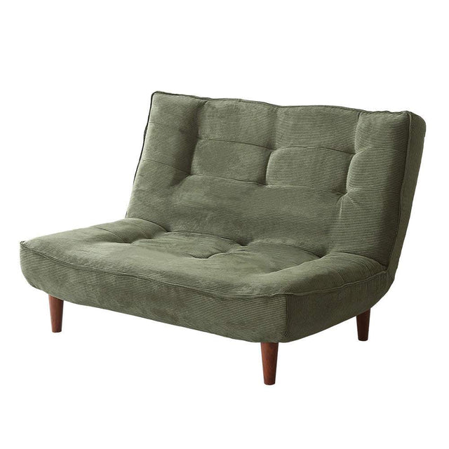 Molfa・Introducing our high-back 2-seater reclining corduroy sofa