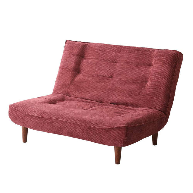 Molfa・Introducing our high-back 2-seater reclining corduroy sofa