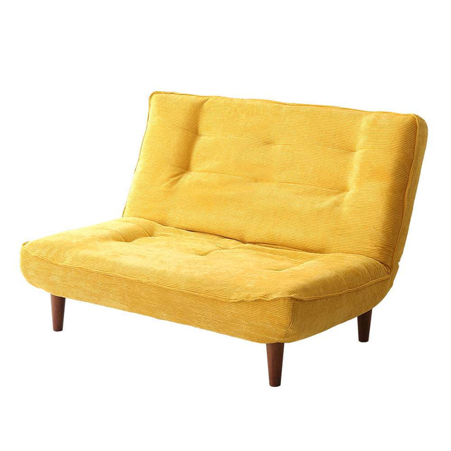 Molfa・Introducing our high-back 2-seater reclining corduroy sofa