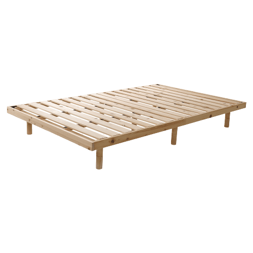 Pierna・総檜脚付きすのこベッド【ピエルナ】セミダブル - DEGUTI