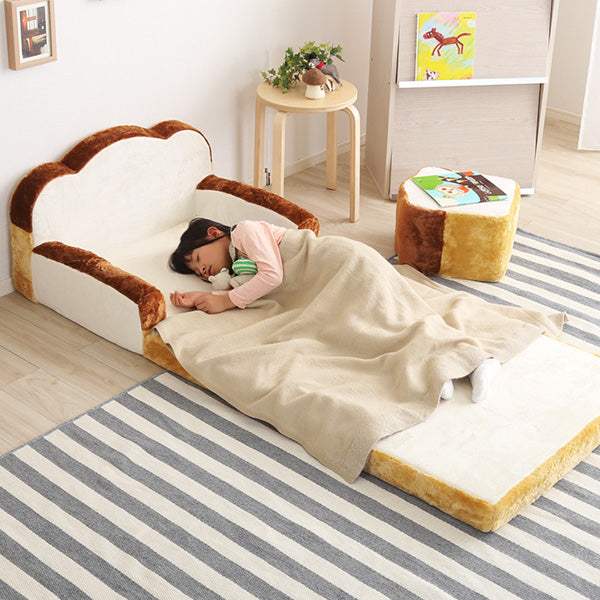 Roti・Toast-Shaped Sofa Bed: Adorable & Low-Rebound Comfort