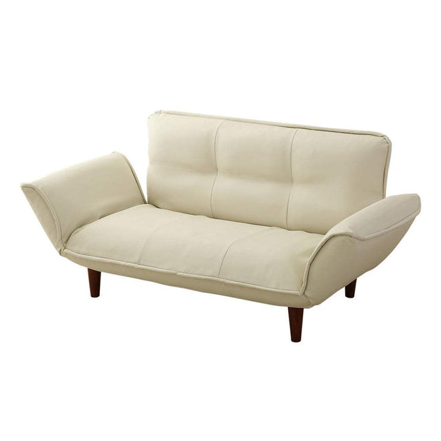 Rugano・Compact Reclining Sofa: Made in Japan with Pocket Coils