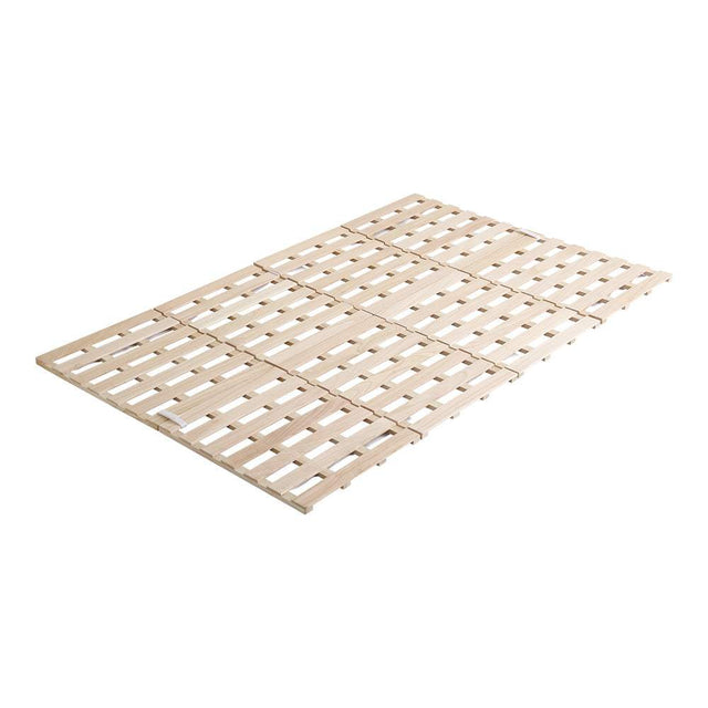 Sommeil・すのこベッド 4つ折り式 桐仕様(セミダブル)【ソメイユ】 - DEGUTI