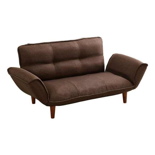 Thun・Compact 2-Seater Reclining Sofa: Made in Japan with Pocket Coils
