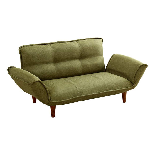 Thun・Compact 2-Seater Reclining Sofa: Made in Japan with Pocket Coils