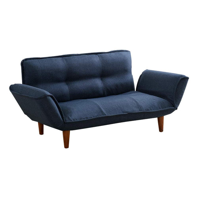 Thun・Compact 2-Seater Reclining Sofa: Made in Japan with Pocket Coils