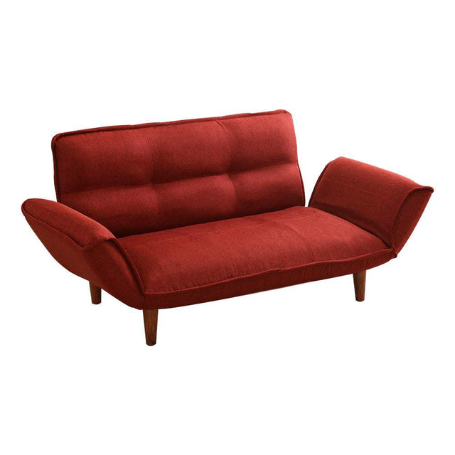 Thun・Compact 2-Seater Reclining Sofa: Made in Japan with Pocket Coils