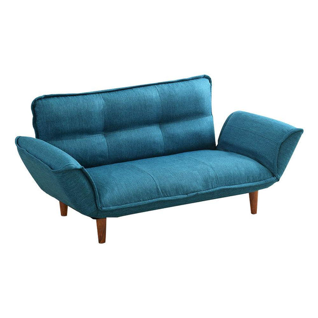 Thun・Compact 2-Seater Reclining Sofa: Made in Japan with Pocket Coils