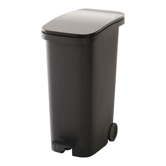 Tiro・Stylish 31L Pedal-Operated Dustbin with Smooth Casters