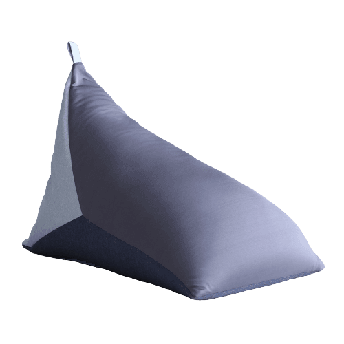 Torca・Compact Triangle Bean Bag Chair: Made in Japan with Microbead Comfort