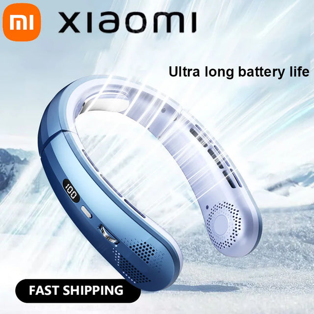 Xiaomi 8000mAh Neck Fan Portable LED Digital Display
