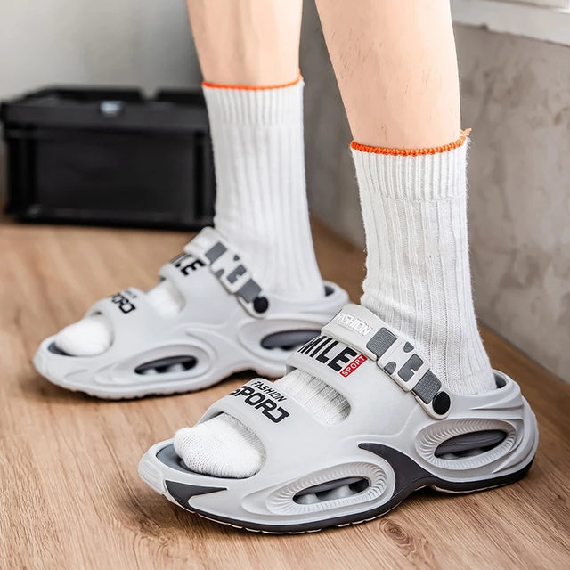Summer New Men's Outdoor Slippers