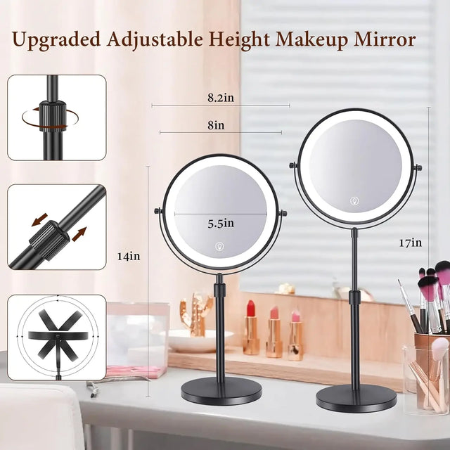 10X Magnification Makeup Mirror With