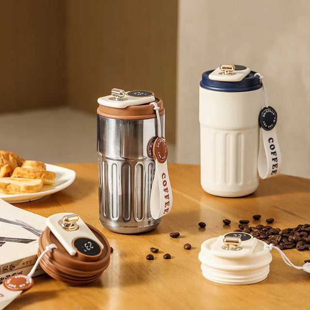 Smart Display Temperature 316 Stainless Steel Vacuum Cup
