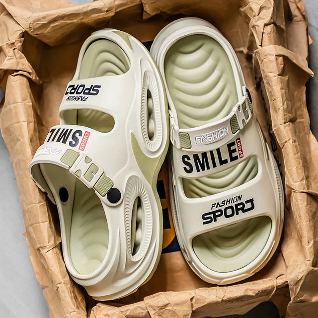 Summer New Men's Outdoor Slippers