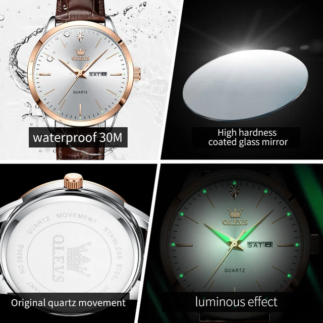 OLEVS Fashion Business Men Watches