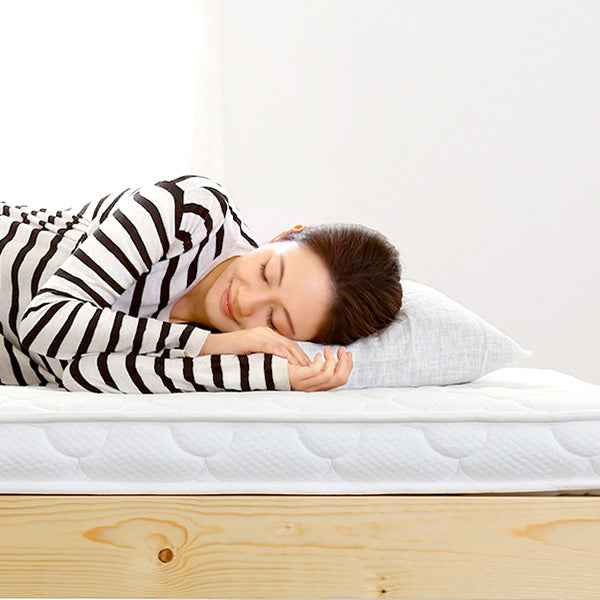 Armelia・Thin Profile Pocket Coil Mattress (Single): Ideal for Bunk Beds & Lofts