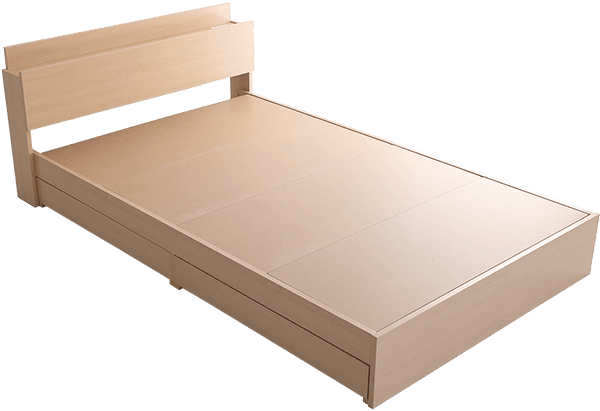BROOK Single Bed・棚・収納付きヴィンテージチェストベッド シングル
